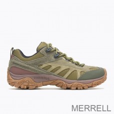 Baskets Merrell Nouvelle Collection - Moab Mesa Luxe 1TRL Homme Vert Gris