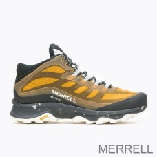 Merrell Promotion Baskets - Moab Speed Mid GORE-TEX® Homme Or