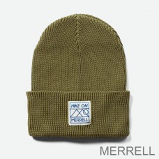 Merrell New Collection Hat - Hike On Patch Homme Vert Olive