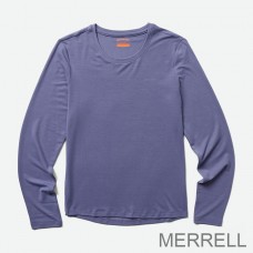Achetez Merrell Everyday Long Sleeve with Tencel™ - Sweat-shirts pour femmes Violet