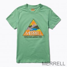 Boutique T Shirts Merrell - Triangle Femme Vert