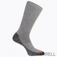 Merrell France Outlet Chaussettes - Active Work Crew 3 Pack Hommes Gris