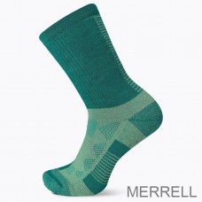 Merrell France Outlet Chaussettes - Moab Speed Crew Hommes Turquoise