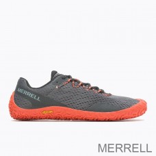 Merrell Chaussures Pieds Nus Promo - Vapor Glove 6 Homme Gris