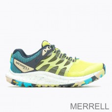 Chaussures de randonnée Merrell Promo - Antora 3 GORE-TEX® Femme Jaune Gris Bleu