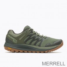 Merrell Promo - Chaussures de trail running Nova 2 GORE-TEX® large largeur pour homme vert gris