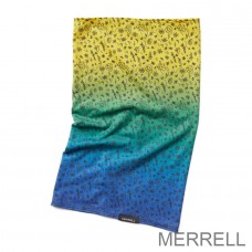 Merrell France Headwear - Outdoors For All Gaiter Femme Jaune Vert Bleu