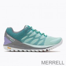 Merrell France Magasin de chaussures de trail running - Antora 2 GORE-TEX® Femme Bleu Gris