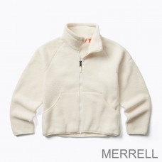 Merrell Sherpa Full Zip Boutique de Paris - Sweat-shirts pour femmes Blanc