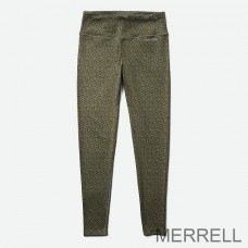 Merrell Ever Move Tight Outlet - Pantalon Femme Vert Olive