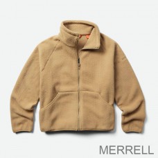Merrell Sherpa Full Zip Promotion - Sweat-shirts pour femmes Marron