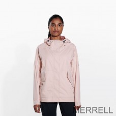 Merrell Whisper Rain Shell France Outlet - Vestes Femme Rose