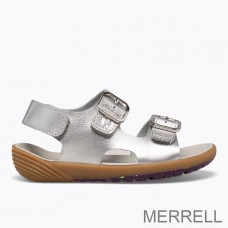 Merrell France Sandales - Bare Steps® Enfant Argent