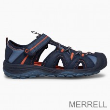 Sandales Merrell Nouvelle Collection - Hydro 2 Enfant Bleu Marine Orange
