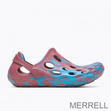 Merrell Outlet Sandales - Hydro Moc Hommes Rouge Foncé