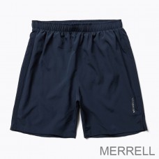 Merrell New Collection Shorts - Terrain Run Homme Bleu Marine