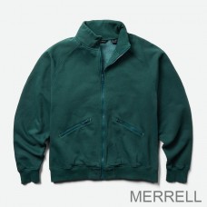 Merrell Sweatshirts Sale - Scout Full Zip Hommes Vert