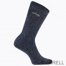 Soldes Chaussettes Merrell - After-Sport Cushioned Crew Homme Noir