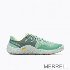 Soldes Chaussures Trail Running Merrell - Trail Glove 7 Femme Vert