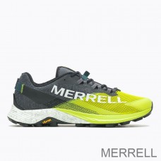 Promo Chaussures Trail Running Merrell Paris - MTL Long Sky 2 Homme Vert Gris