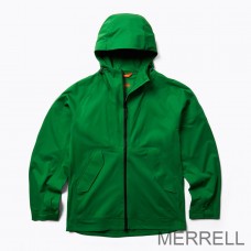Merrell Vestes Nouvelle Collection - Whisper Rain Shell Homme Vert