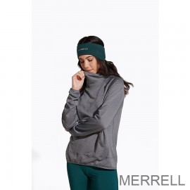 Merrell France Hoodie Shop - Geotex Pull Femme Gris